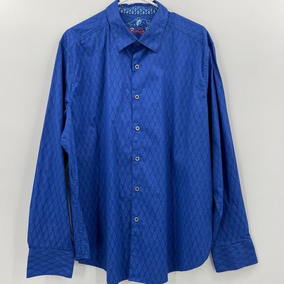 Robert Graham Other - Robert Graham Men's Becker Long Sleeve Shirt, Button Down,‎ Sz. 2XL Preppy